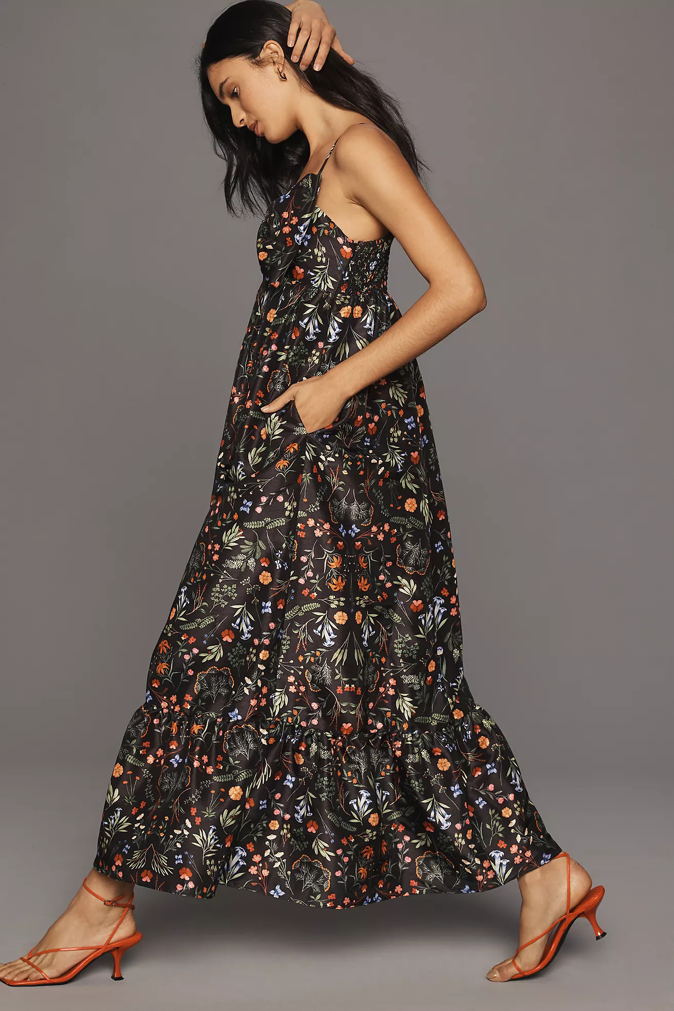 Hutch Sleeveless Bow Maxi Dress | Anthropologie (US)