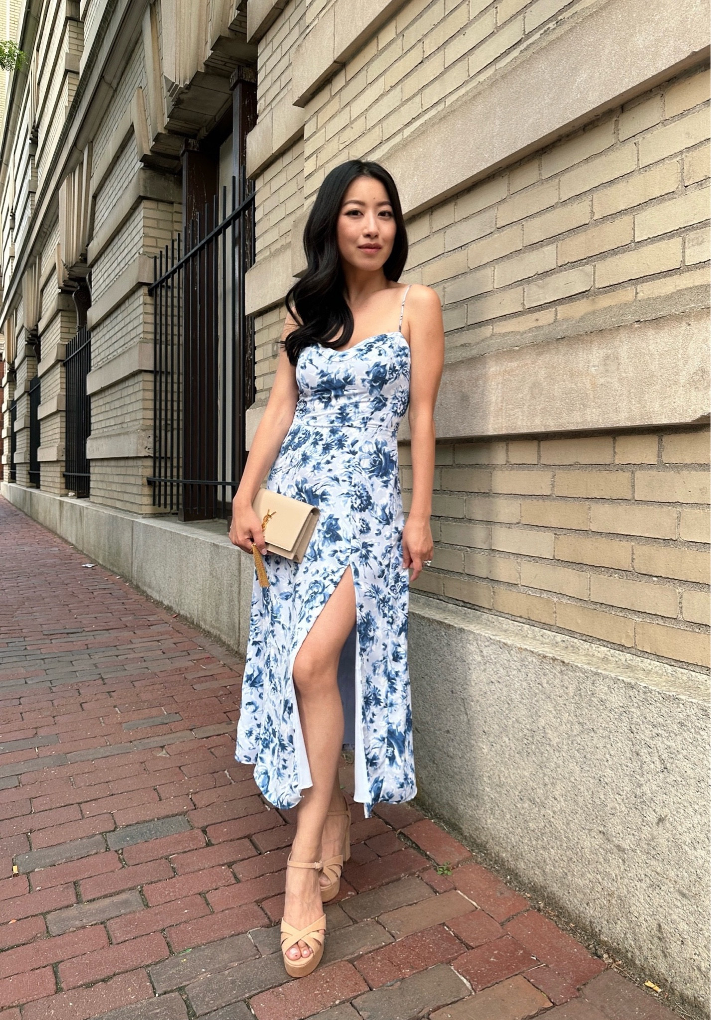 This satin slip dress is nice for a summer wedding and comes in tons of colors and solids. Wearing an XS petite in this high skit midi dress for a little more room in the torso. Dress is lined with adjustable straps and a flattering leg slit. Also linked a few other sale picks available in petite, standard and tall sizing! 
•Schutz platform sandals 5.5 
•YSL bag

#petite

#LTKwedding #LTKunder100 #LTKsalealert