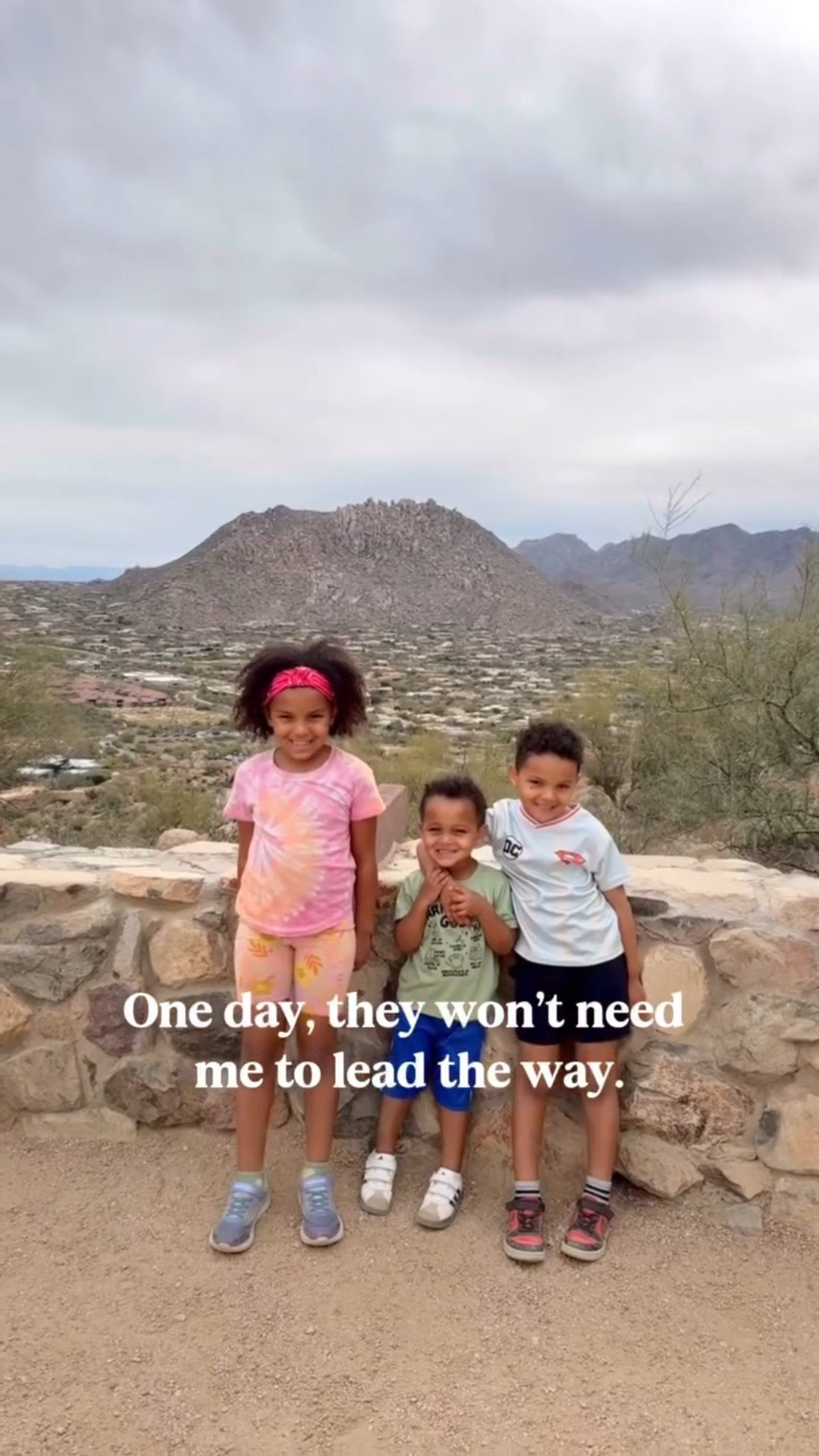 If I could freeze time, it would be moments like this.

A simple family hike up Pinnacle Peak. Little legs getting tired. Snack breaks. Holding hands on the steeper parts.

It doesn’t feel big in the moment… but I know one day I’ll look back and realize these were the days I prayed for.

Trying to be present. Trying to soak it in. Trying to remember that this season…even when it’s loud and messy…is the good old days. 🤍

Save this as your reminder to go on the hike. Take the picture. Be in it. 🌵 

I tagged my outfit in case you want it. Everything fits TTS.

#LTKdayinmylife #LTKmomlife #LTKfitnessgoals