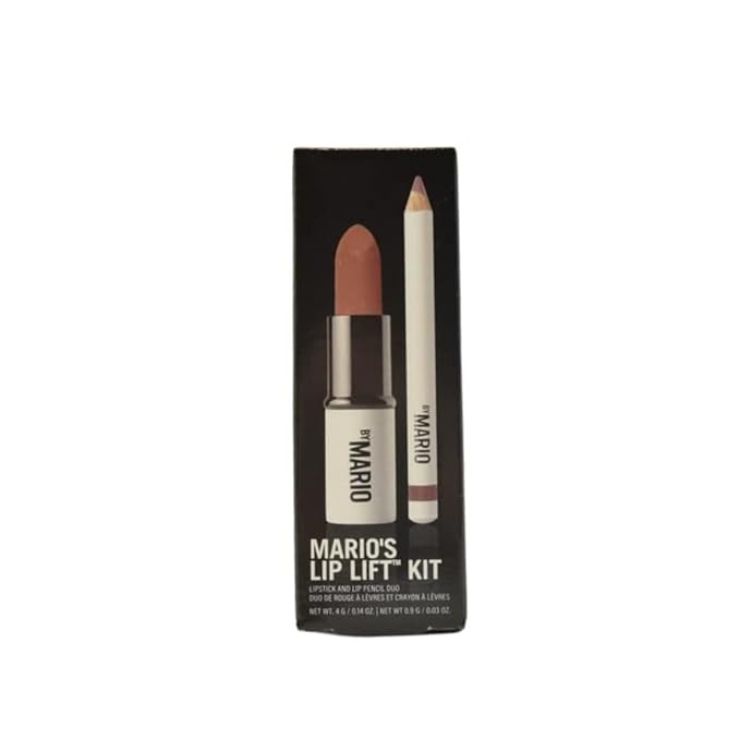 Makeup By Mario Mario's Lip Lift Kit - Pink Nude:: Ultra Suede Lipstick in Sam and Sculpting Lip ... | Amazon (US)