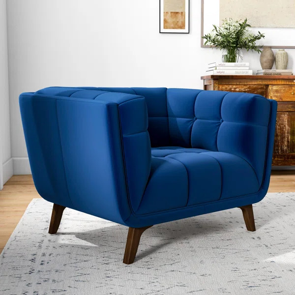 Ardrie 45" Wide Tufted Armchair | Wayfair North America