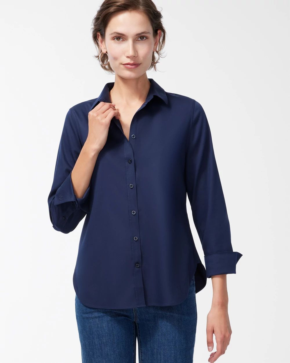No Iron™ Stretch Shirt | Chico's