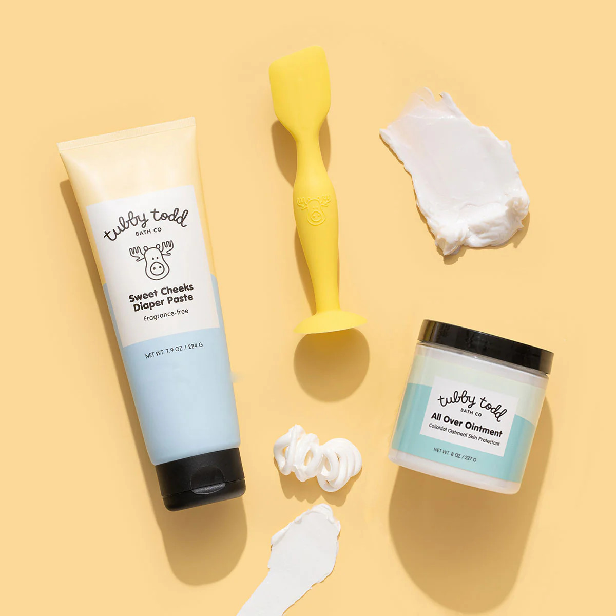 Diaper Duo - Diaper Duo w/ Spatula / 8oz | Tubby Todd Bath Co.