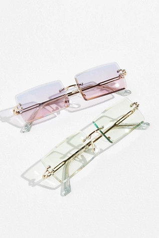 Viral Rectangle Sunglasses | Free People (Global - UK&FR Excluded)