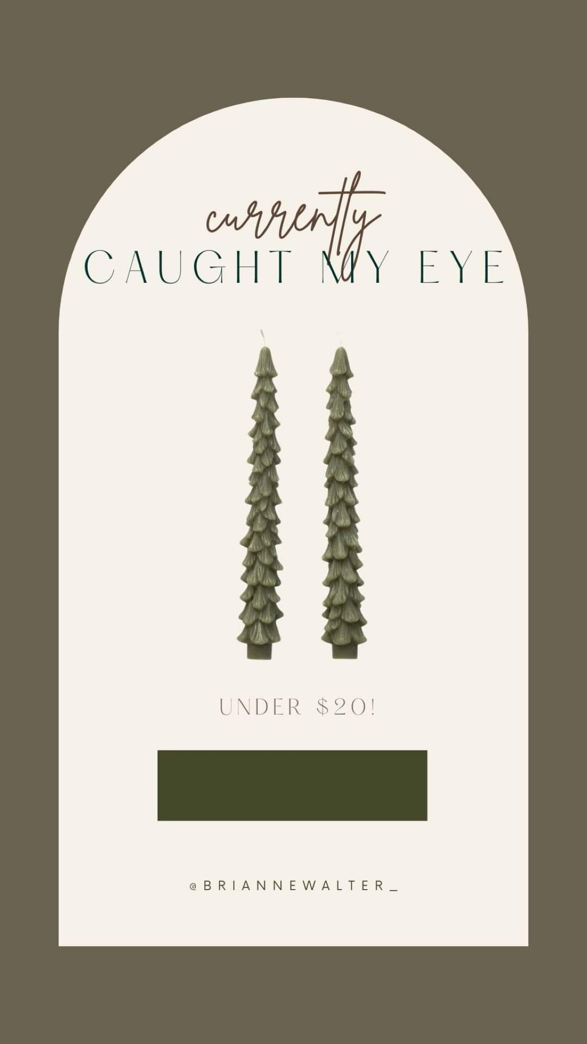 These Christmas tree taper candles caught my eye!! They’re super affordable and from Amazon!! Perfect for your Christmas collection, and holiday tablescape! 

Christmas decor 2024, Christmas tree candle, taper candles, pretty aesthetic, affordable decor, Christmas, holiday, Amazon finds, must have, viral, sell out 

#LTKFindsUnder50 #LTKSeasonal #LTKHome