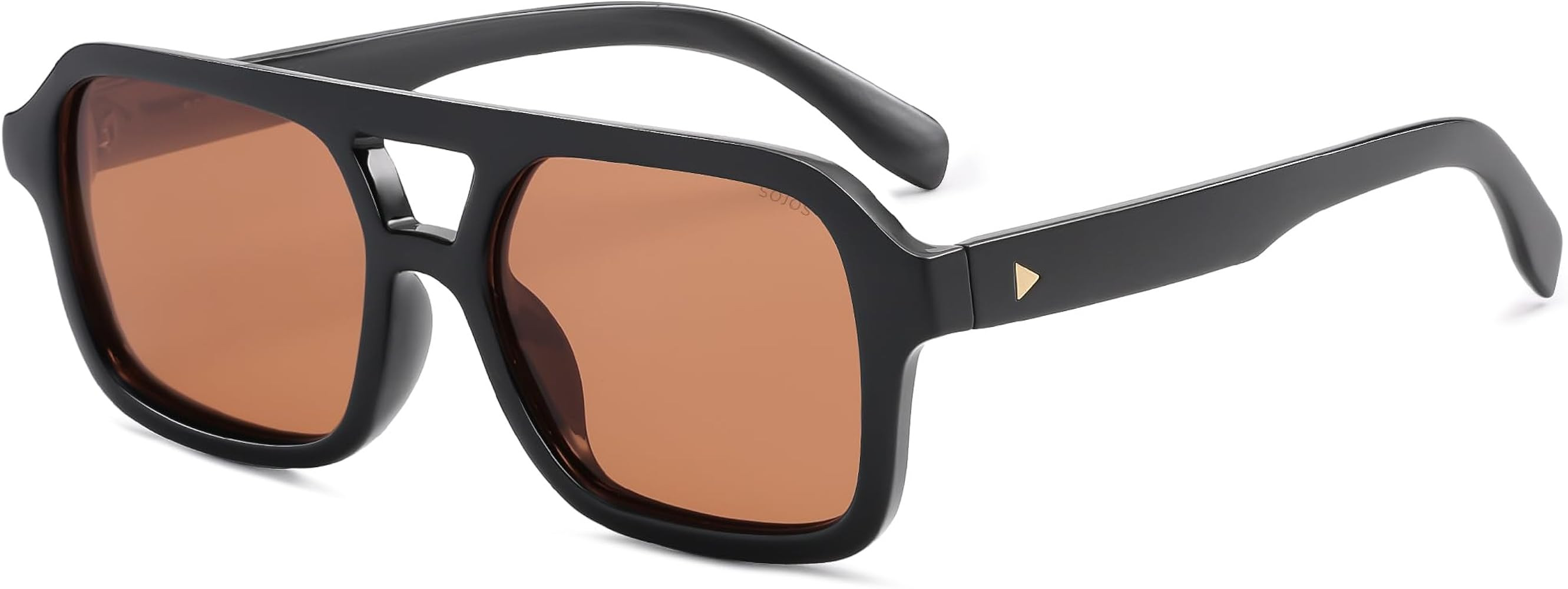 SOJOS Retro Aviator Sunglasses for Womens Mens Polarized Trendy Square Designer Inspired Shades 8... | Amazon (US)