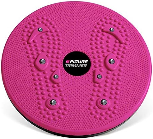 Figure Trimmer Ab Twister Board for Exercise Waist Twisting Disc Acupressure Nodes (Pink) | Amazon (US)