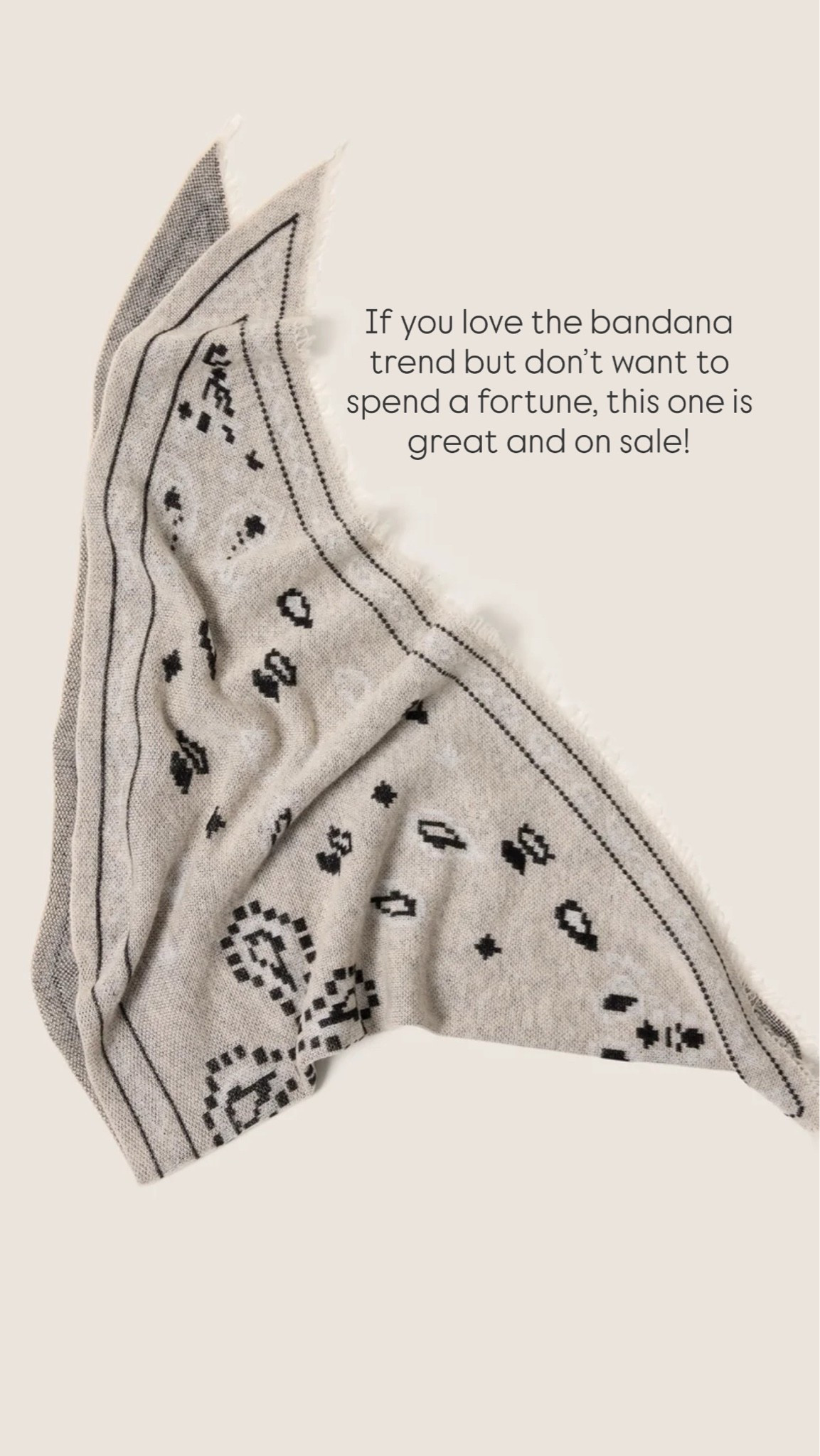 If you love the bandana trend but don’t want to spend a fortune, this one is great and on sale! 

Fall fashion, OOTD, transitional outfit, workwear, fall top, seasonal outfit, school dropoff look

#LTKSeasonal #LTKOver40 #LTKSaleAlert