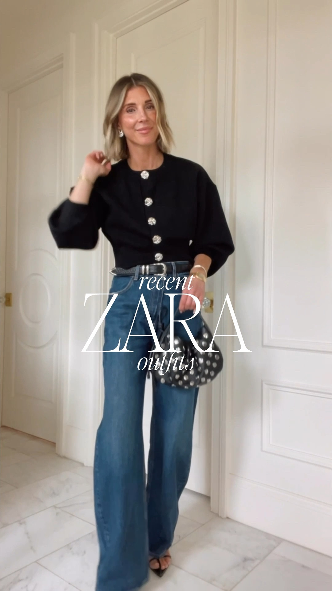 Spring outfits from Zara 
I'm wearing size small in good and size 2 in jeans 

#LTKSeasonal #LTKFindsUnder50