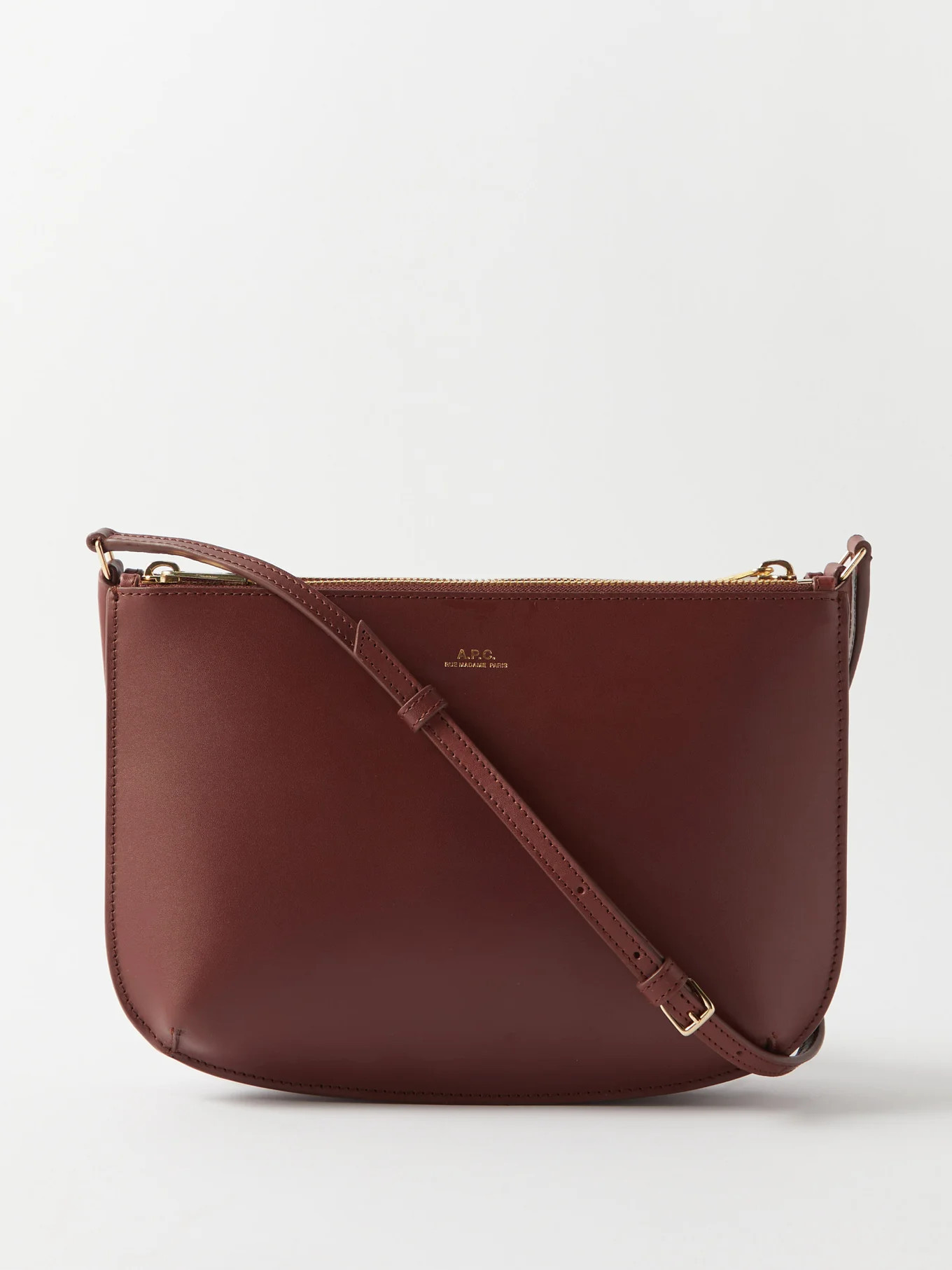 Sarah leather cross-body bag | A.P.C. | Matches (US)
