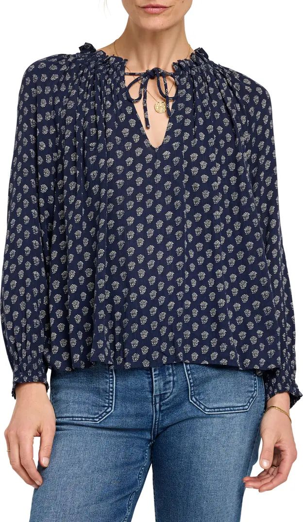 Faherty Emery Print Blouse | Nordstrom | Nordstrom