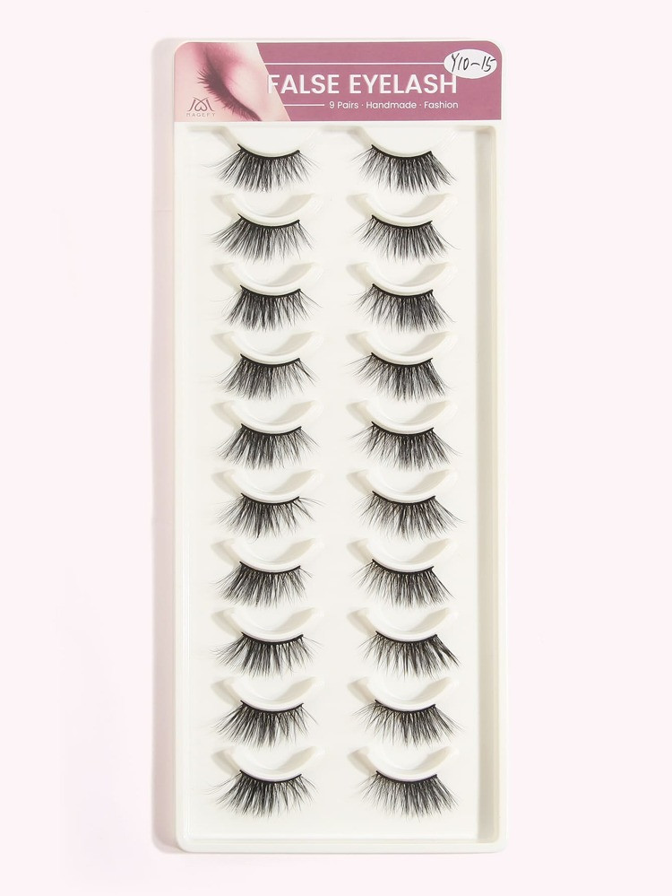 10pairs Extra Long Fake Eyelashes | SHEIN