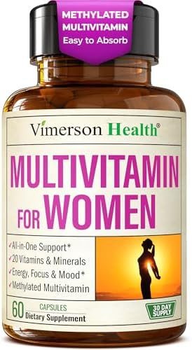 Multivitamin for Women – Methylated Womens Multivitamins & Multiminerals Capsules with Vitamin ... | Amazon (US)