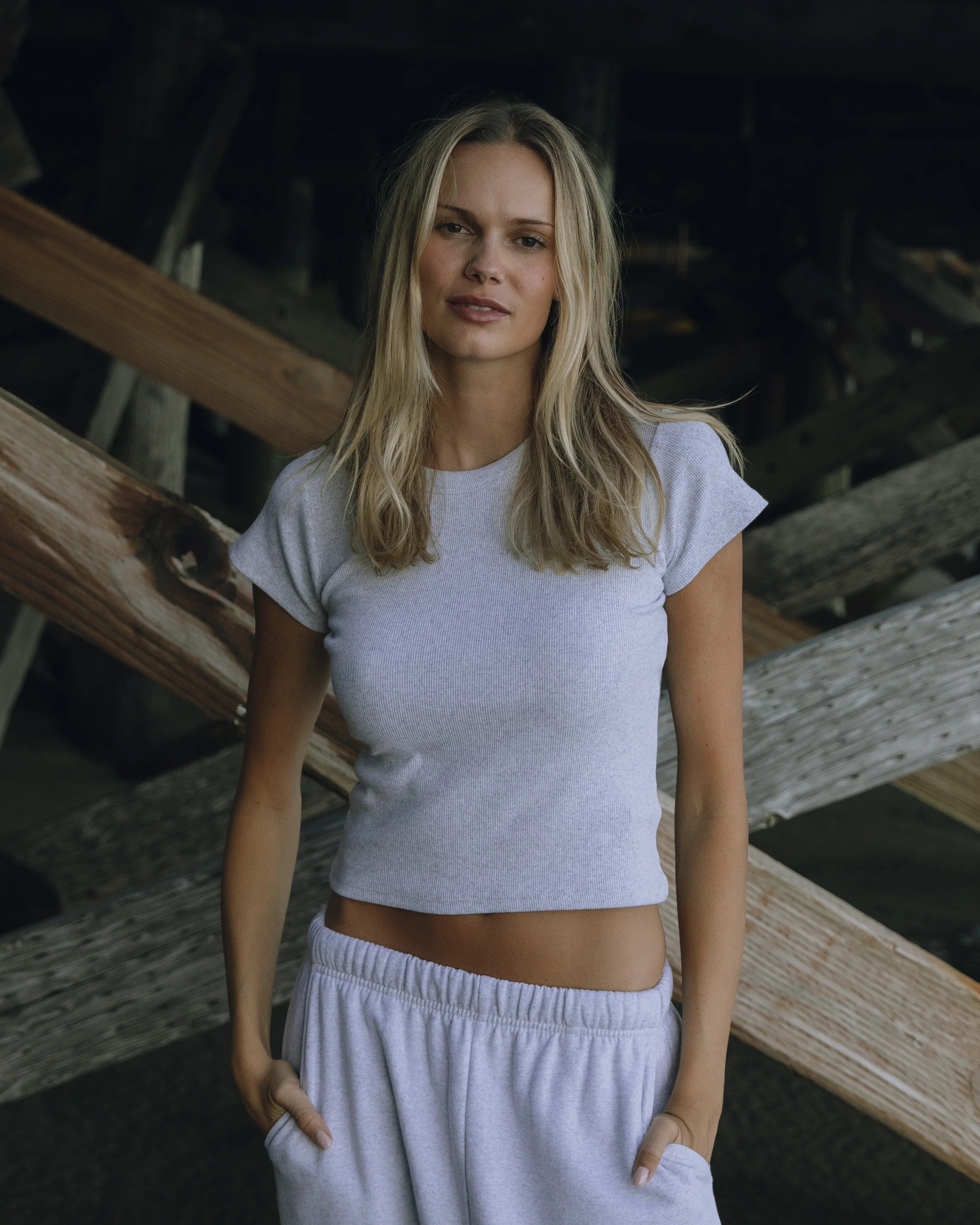 Ribbed Baby Tee | Daily Drills