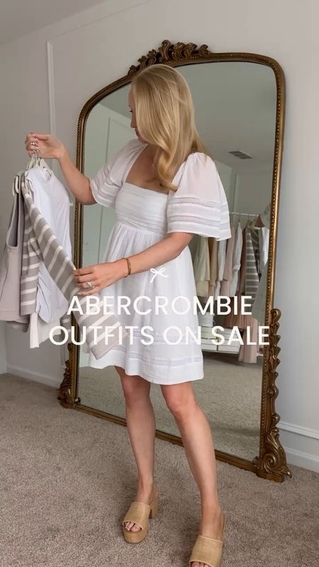 Some of my favorite Abercrombie finds currently on sale! Bridal shower // Easter dress // brunch // casual outfits // wedding guest dresses // wedding shoes //Abercrombie finds 

#LTKstyletip #LTKSeasonal #LTKSpringSale