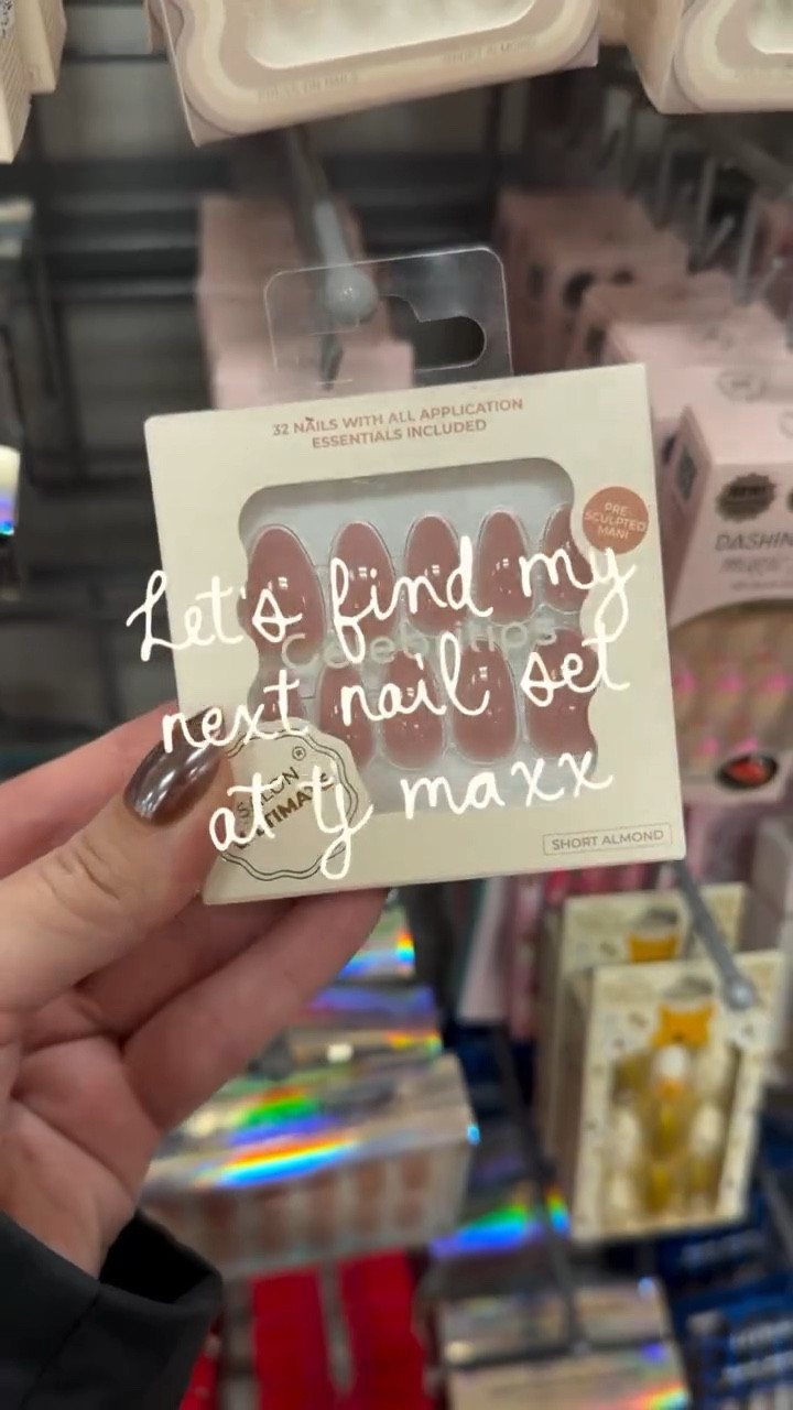Shop with me at @tjmaxx for my new set 💅🏼 this location had SO MANY @celebritips_official nails I stocked UP! Which are your fav? Help me pick my next set!!! Been loving press on nails lately and Celebritips have been my absolute go to! You can find celebrity tips at urban outfitters and anthropologie, I’ve linked some of my faves below.

#tjmaxxfinds #tjmaxxdeals #tjmaxxhaul marshalls finds, maxxinista, tjmaxx addict, homegoods, homegoods happy, tjmaxx find, tjmaxx style, tj maxx finds, tj maxx #tjmaxx #tjmaxxfind press on nails, press ons, press on nail tutorial

#LTKgrwm #LTKSpringSale #LTKdayinmylife