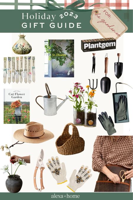 Holiday gift guide for gardener, gifts for garden lovers, gardening tools, garden gift ideas  

#LTKGiftGuide #LTKhome #LTKHoliday