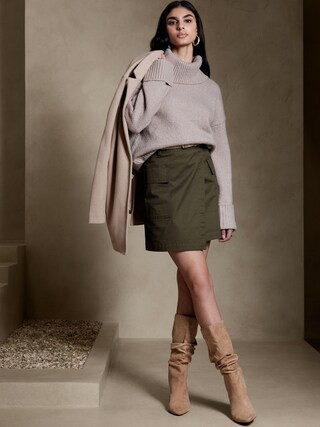 Utility Pocket Mini Skirt | Banana Republic Factory