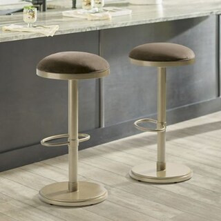 Leo Backless Bar & Counter Swivel Stool | Grandin Road