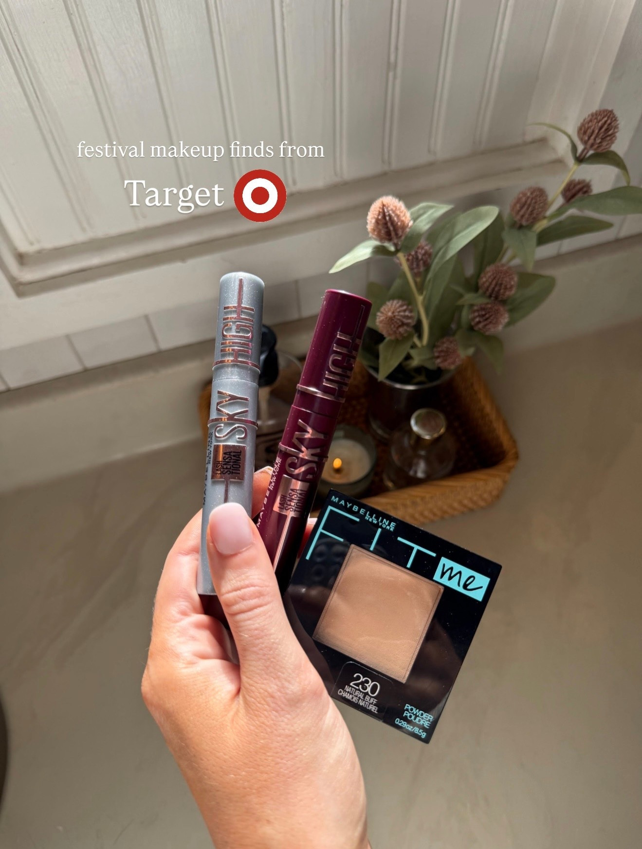 #MaybellinePartner #ad a little festival season makeup inspo 💫🌟

@maybelline products shown:
-   Lash Sensational Sky High Lengthening Mascara in Burgundy Haze
-   Lash Sensational Sky High Lengthening Mascara in Space Diamond
- Fit Me Matte + Poreless Pressed Face Powder in Natural Buff

available at @Target  💛

#TargetPartner #Maybelline #MaybellinePartner 
@targetstyle @Shop.ltk #liketkit 

#LTKBeauty #LTKgrwm #LTKFestival