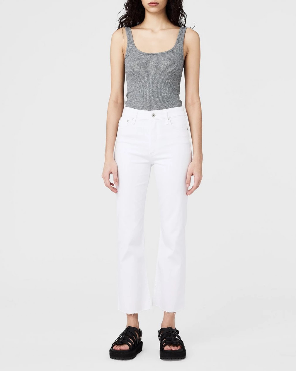 Nina Ankle Flare - White | rag & bone