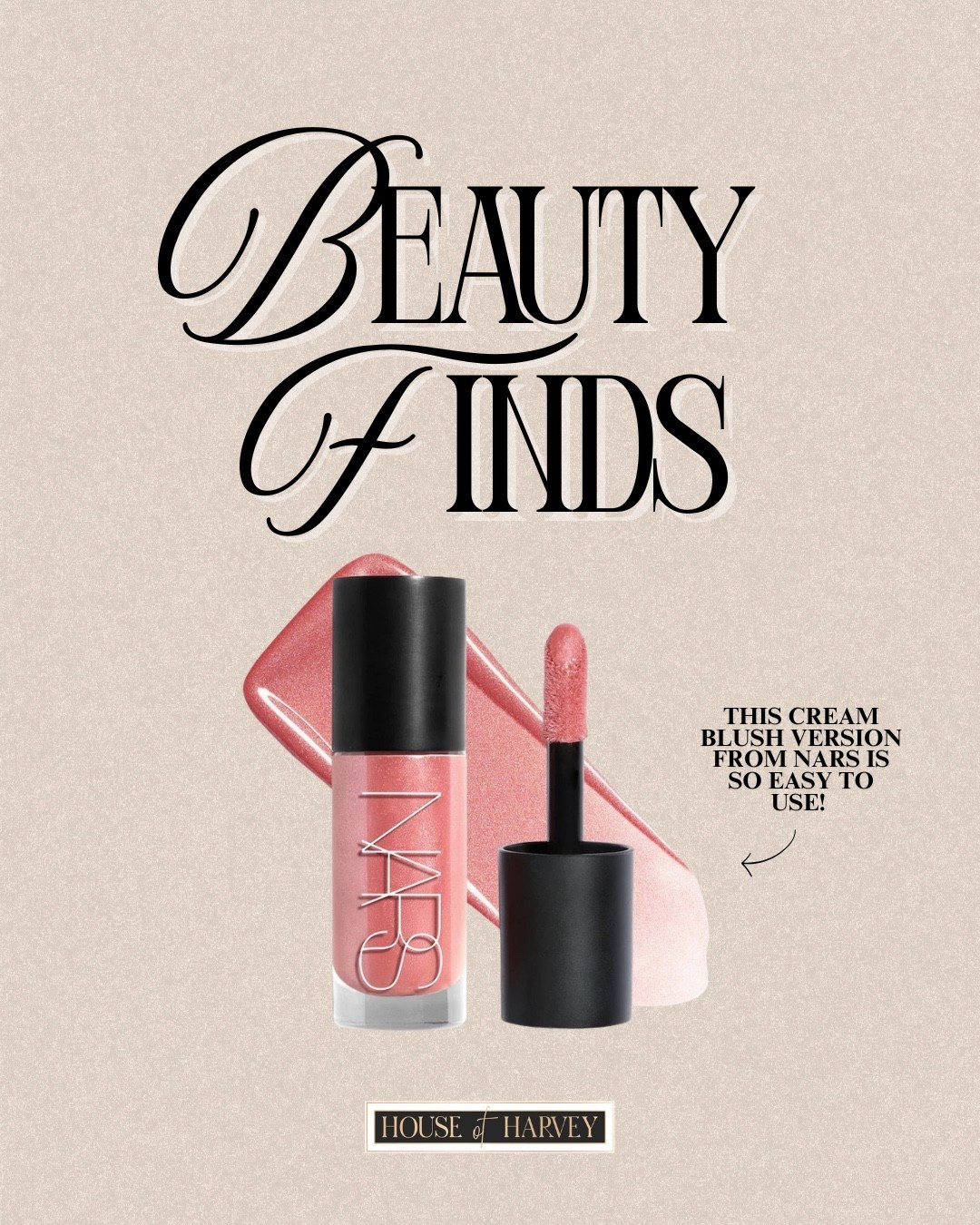 BEAUTY FINDS—this liquid version of the viral NARS blush is so easy to use! I love the color so much—a peachy pink! Linked⬆️

#ltkcreator #ltkfinds #ltkwatchnow #sephora #sephorafinds #makeup #beauty #nars #narsorgasm

#LTKgrwm #LTKootd #LTKBeauty