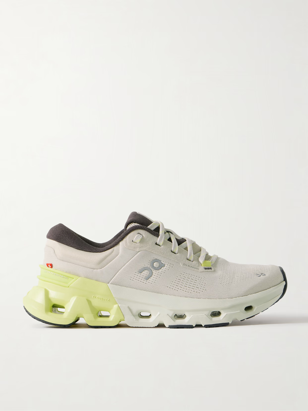 ON - Cloudflyer 5 Mesh Sneakers - Off-white | NET-A-PORTER (UK & EU)