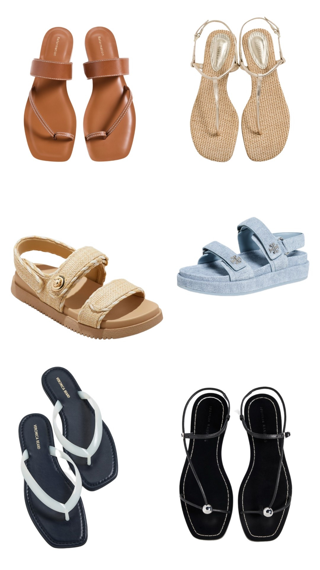 Sandals for summer. 😎

#toryburch #reformation #schutz #loefflerrandall 

#LTKStyleTip #LTKShoeCrush #LTKSeasonal