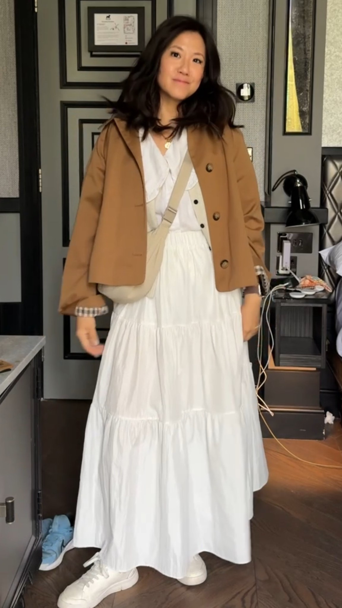 white on white 

#LTKgrwm #LTKdayinmylife #LTKootd