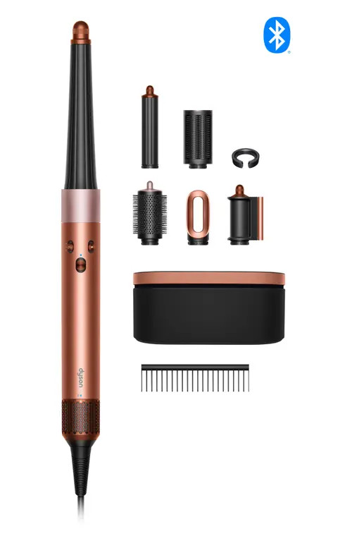 Dyson Special edition Airwrap i.d.™ multi-styler Straight + Wavy Hair in Amber silk at Nordstrom | Nordstrom