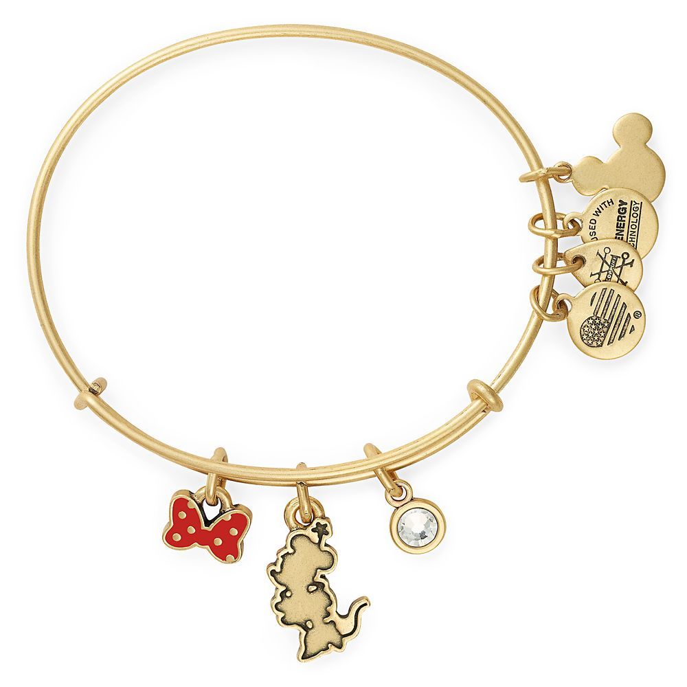 Minnie Mouse Bangle by Alex and Ani | Disney Store