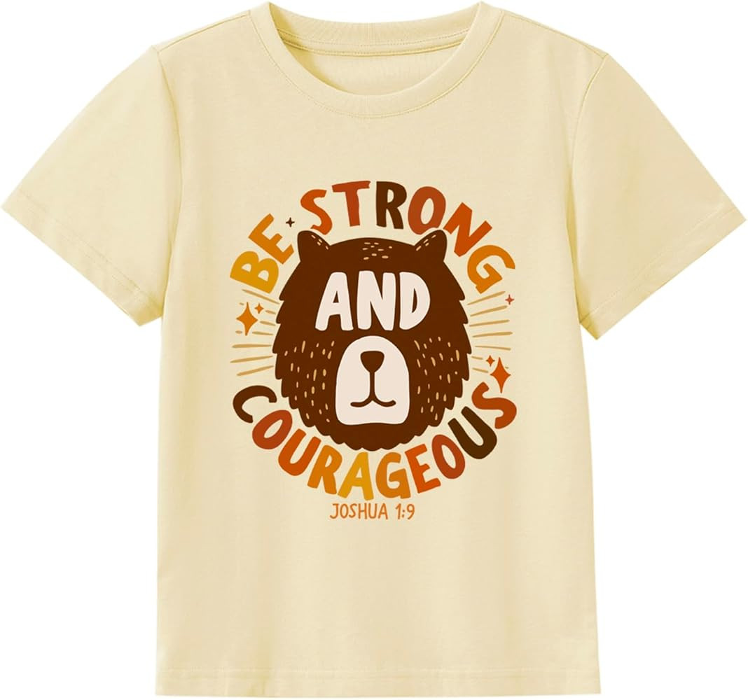 Kids Christian Shirt Toddler Created with a Purpose Shirt Boys Girls Bible Verse Religious Clothe... | Amazon (US)