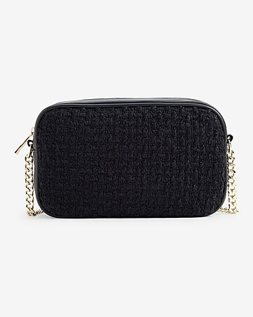 Tweed Camera Crossbody | Express