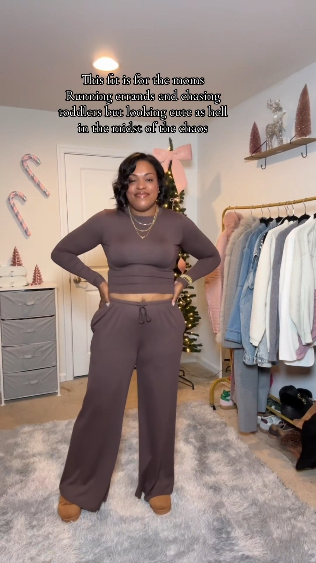 I think I’ve found the perfect lounge set. Also…. Anyone else notice brown is the new black?  😎

#LTKMidsize #LTKmomlife #LTKootd