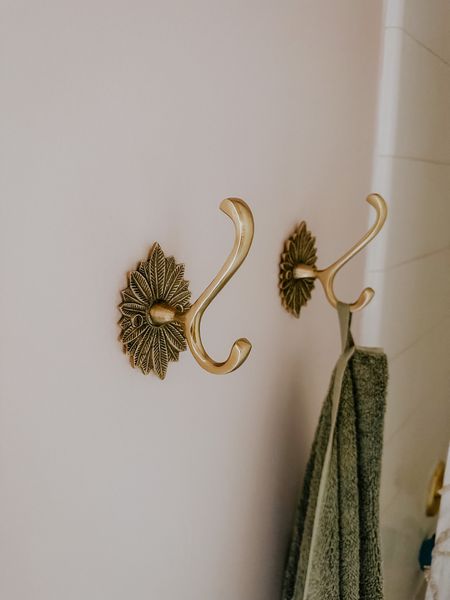 If you love gold hardware, these ones from Anthropologie in our Texas house were stunning. Love the little details and charm  

#LTKhome