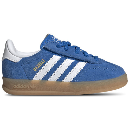 adidas Boys Originals Gazelle Indoor Elastic Lace - Shoes Size 04.0 | Foot Locker (US)