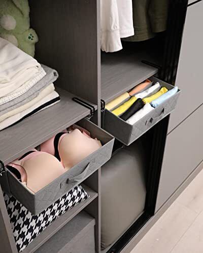Closet Organizers And Storage Closet Pullout Drawer Under Shelf Storage Organize  | eBay | eBay US