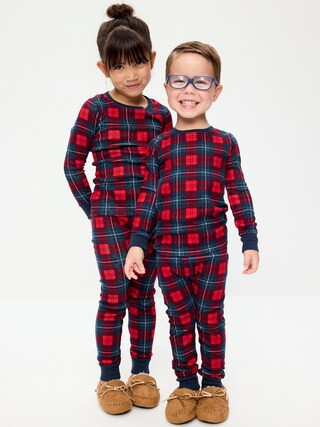 Printed Snug-Fit Pajama Set for Toddler & Baby | Old Navy (US)