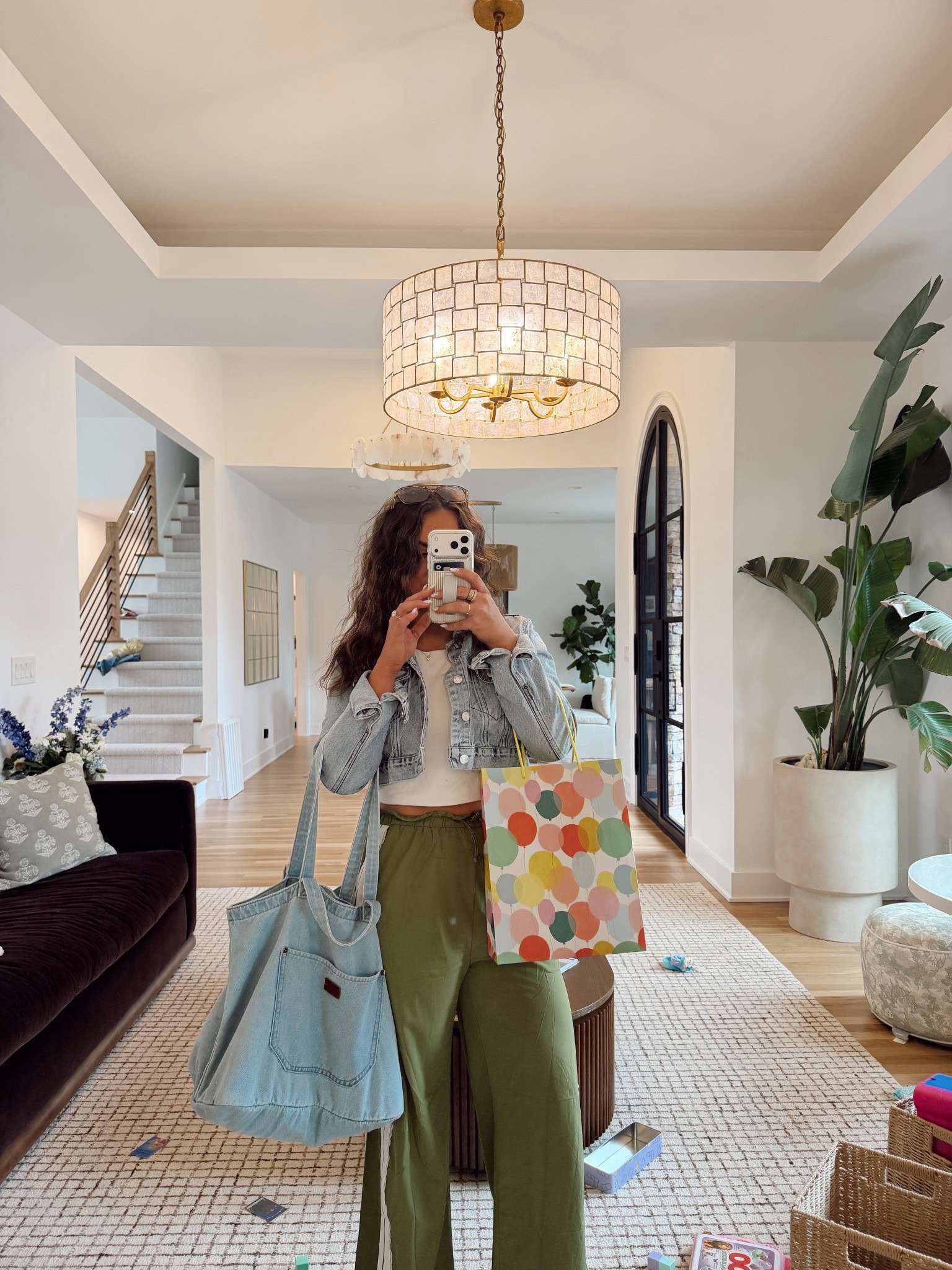 1st birthday party outfit inspo! Pants are Amazon & I’m wearing a medium!

#LTKmomlife