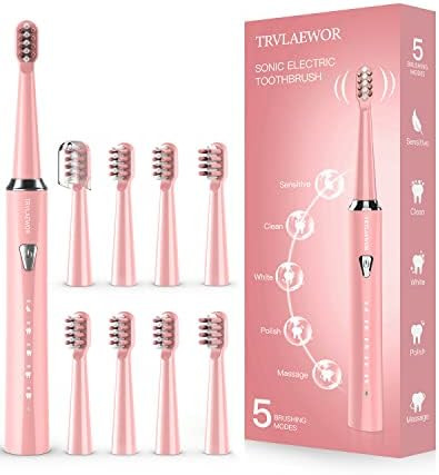 Amazon.com: Sonic Electric Toothbrush for Kids - Rechargeable Kids Electric Toothbrushes with 8 S... | Amazon (US)