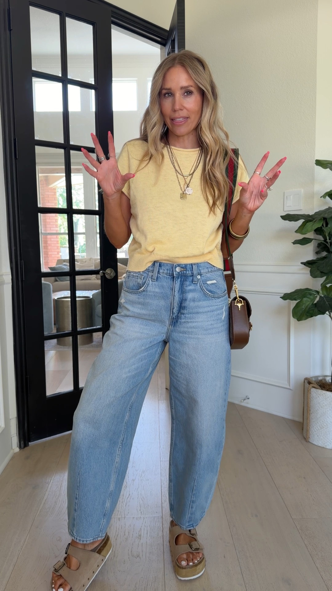 🤍 I couldn’t resist this stunning, butter yellow  top from Target! 🎯 

I love the rolled sleeves, the neckline & the material. 

Wearing size s / my tts. Paired it with the Pistola inspired jeans.

#LTKdayinmylife #LTKgrwm #LTKmomlife