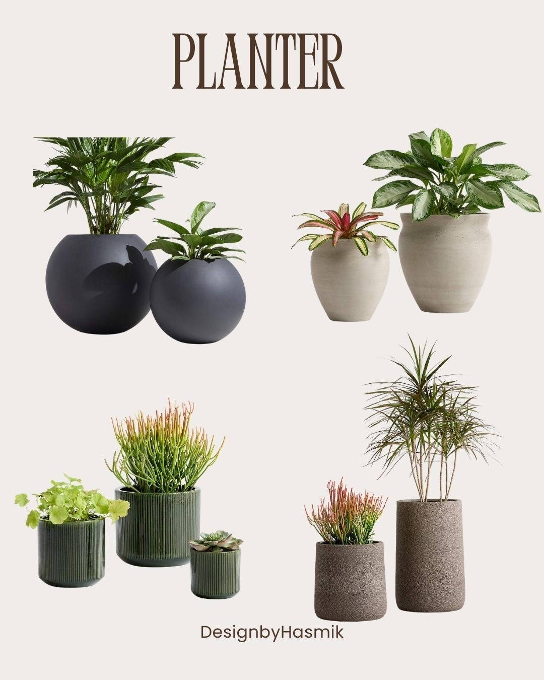Planters are one of the easiest ways to elevate a space and bring warmth, texture, and life into your home. Whether styled in a living room, entryway, kitchen, or bedroom, the right planter can instantly transform a corner into a curated design moment. I curated these beautiful planters because they combine modern silhouettes, natural textures, and timeless finishes that work effortlessly in a variety of interior styles.

Indoor plants already add freshness and organic beauty to a space, but the planter you choose plays a huge role in the overall aesthetic. Sculptural shapes, matte finishes, ceramic textures, and neutral tones help plants feel intentional and integrated into the design of the room rather than just decorative additions.

One of the things I love most about these planters is the variety of forms and finishes. Rounded silhouettes create a soft, modern look, while textured ceramic and stone-inspired finishes add depth and character. Dark matte planters create contrast against greenery, while soft neutral tones blend beautifully with warm, organic interiors.

These planters work perfectly for styling larger statement plants like palms or fiddle leaf figs, while smaller planters are ideal for shelves, side tables, and kitchen counters. Grouping different sizes together creates visual layering and gives the space a more styled, designer look.

Planters are a simple but powerful styling element that can completely elevate a room. Whether your home style leans modern, contemporary, or organic modern, these designs bring balance, texture, and a natural touch that makes any space feel more alive and thoughtfully designed.

#planters #plantdecor #interiordesign #homedecor #indoorplants #modernhome #interiorstyling #homeinspiration #organicmodern #designinspo #ltkhome @Crate & Barrel 

#LTKHome #LTKSaleAlert #LTKSpringSale