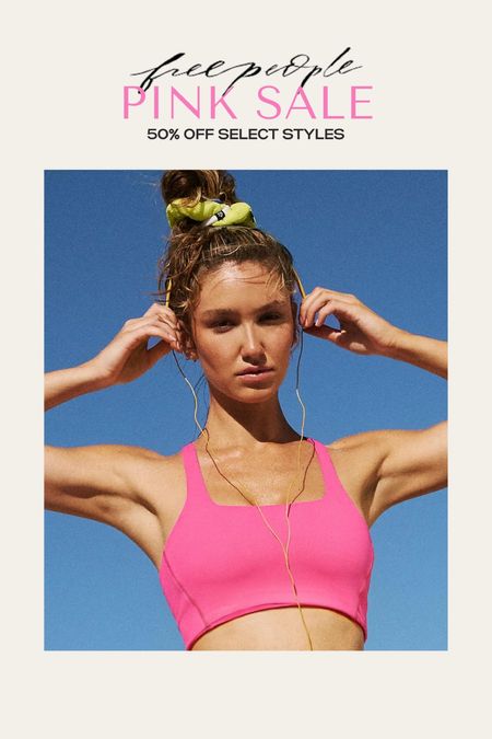 Sports bra
Free people sale
50% off 


#LTKfitness #LTKsalealert #LTKstyletip