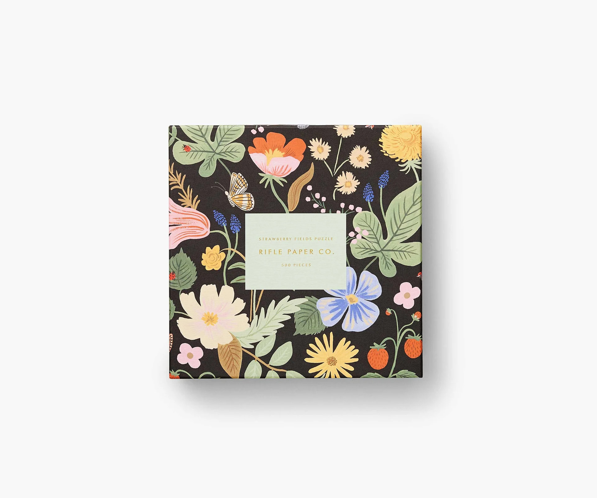 Jigsaw Puzzle - Strawberry Fields | Rifle Paper Co.