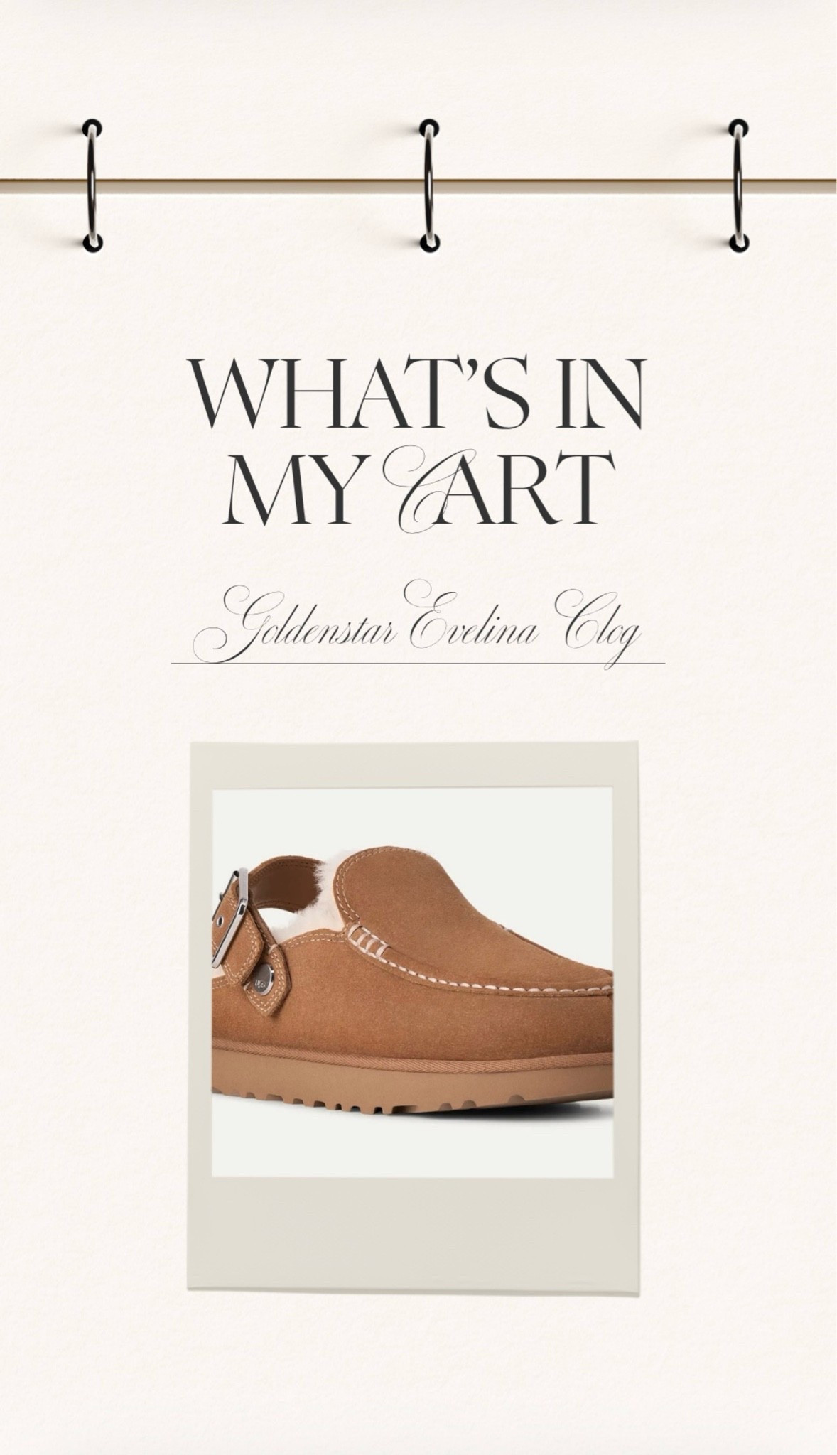 What’s on my shopping list this weekn these keep calling my name. I love anything comfortable at this point! Ugg goldenstar Evelina clog

#LTKgrwm #LTKSeasonal