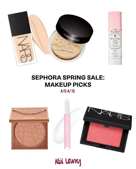 Sephora spring sale is here!! Rounding up my makeup picks for you to grab. Make sure you check your rewards tier as Rouge members can start saving today, VIB and Insiders start saving on 4/9! Use code YAYSAVE at checkout 🎉

#LTKbeauty #LTKxSephora #LTKsalealert