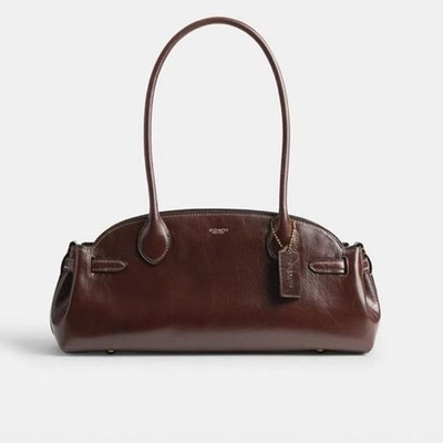 COACH CAM03 Maple Empire Carryall Bag 34 Shoulder Bag New With Charm | eBay US