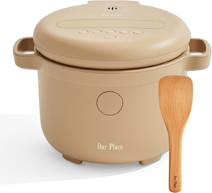 Our Place Rice Cooker, Compact 3-Cup Ceramic Nonstick Rice & Grain Cooker | Amazon (US)