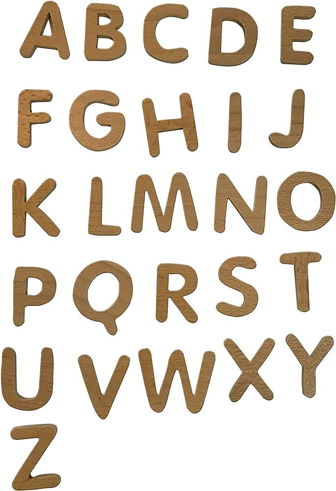 Leaping Learning Wooden Letters Magnets for The Refrigerator | Amazon (US)