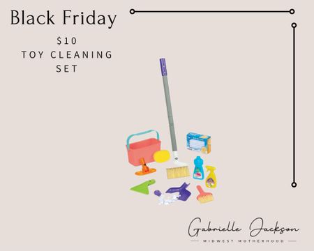 Kids cleaning toys for $10 Black Friday sale. Gift guide for kids. 

#LTKsalealert #LTKGiftGuide #LTKCyberweek